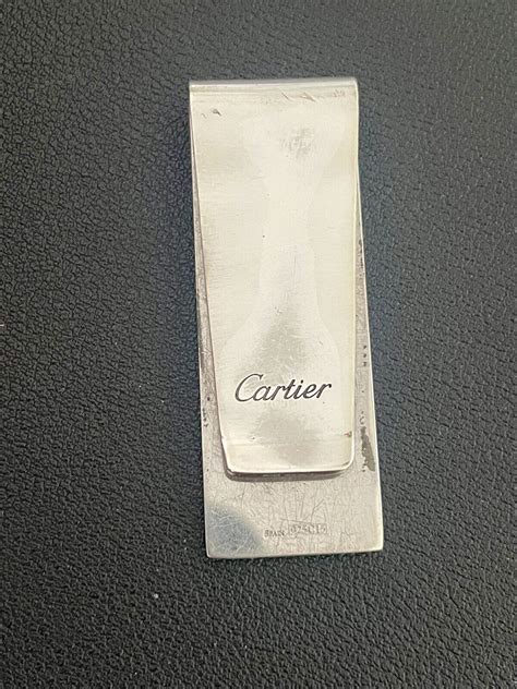 cartier money clip replica|cartier money clip sterling silver.